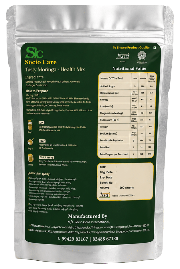 Tasty Moringa Health Mix Powder in Madurai